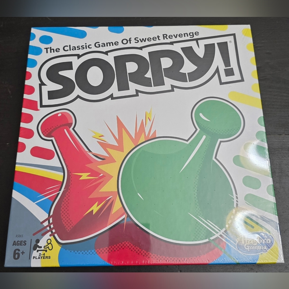 Hasbro Sorry Board Game - Classic 2020 Family Game Night Fun NEW Sealed